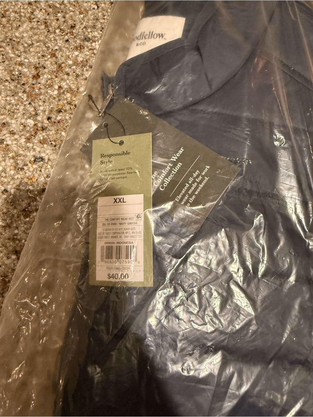 Goodfellow & Co Comfort Wear Puffer Vest - Picture 5 of 5